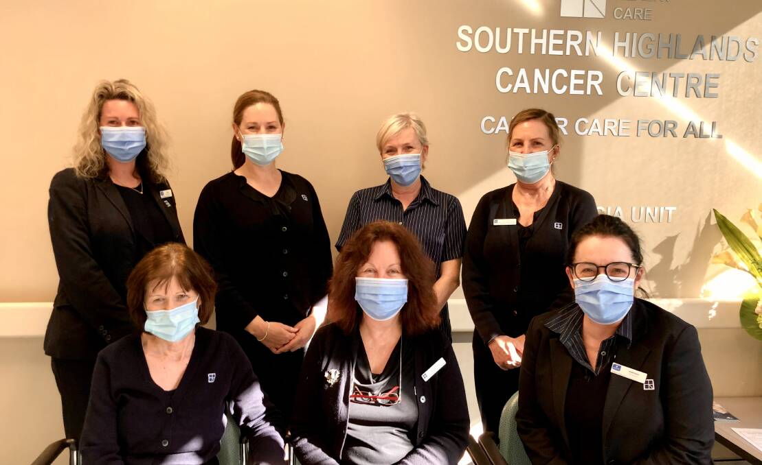 The Southern Highlands Cancer Centre team continue to deliver care and support through what has been a very tough 18 months. Photo supplied