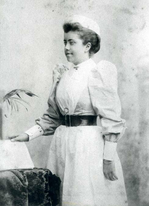 IN CHARGE: Winifred Thompson, Matron at Berrima District Cottage Hospital during the 1890s. Photos: BDH&FHS.