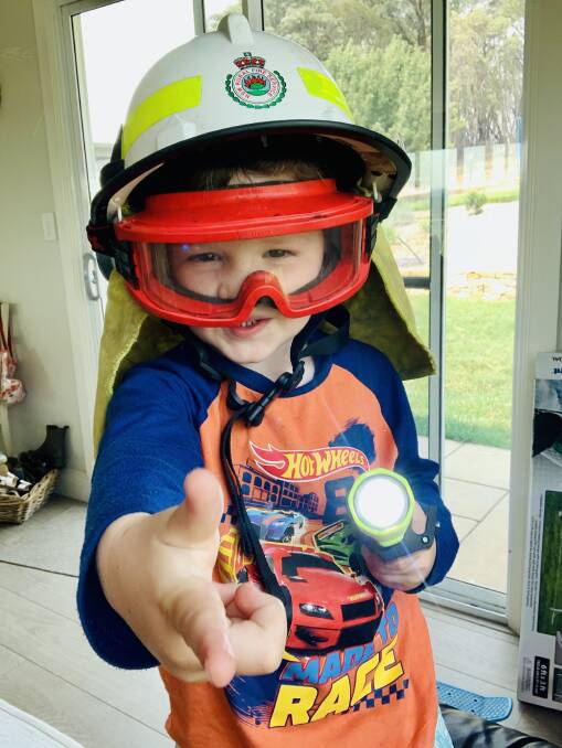 Fireman Christopher is inspired by Dad