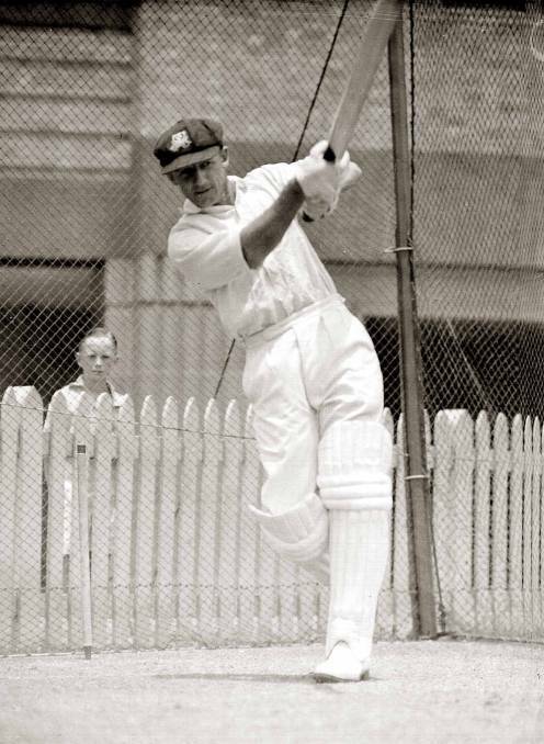 The late Sir Donald Bradman honed his cricketing skills on several pitches in the Southern Highlands including one currently under threat of development. Photo: FDC
