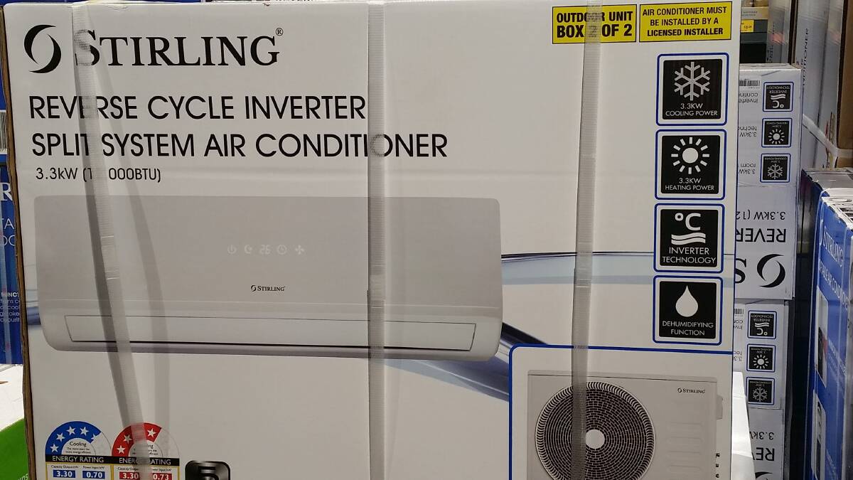 A Highlands resident has called for the return of part of a newly-purchased airconditioning unit. Photo: supplied