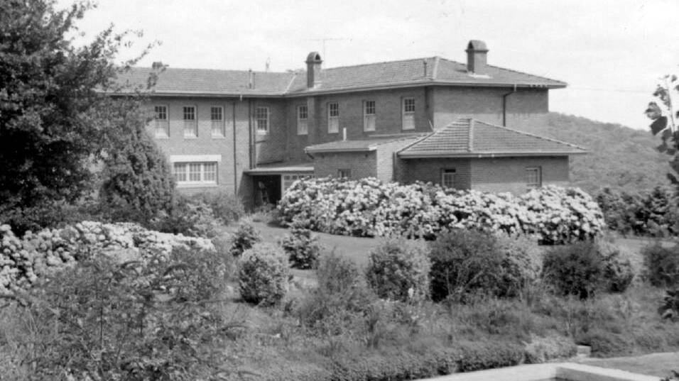 BOYS' HOME: The Mission's Mt Gibraltar property gained a swimming pool in 1950s. Photos: BDH&FHS