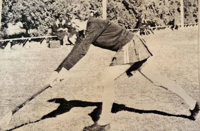 Lyn Goulder was a talented sportwoman representing Bowral High School in hockey at the NSW Country Schoolgirls event in 1961 and 1962. Picture supplied