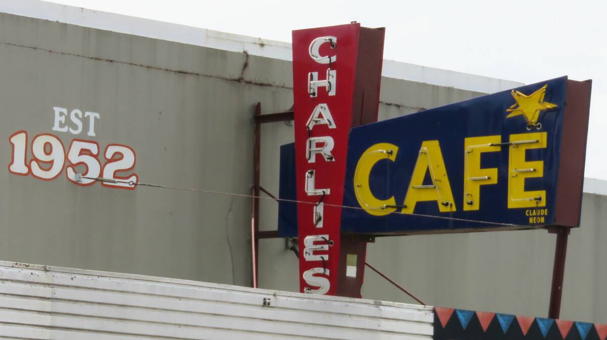 ICONIC: Charlie’s Cafe was once the go-to place for travellers, truckies and even politicians back in the day when the Hume Highway wound through Mittagong.