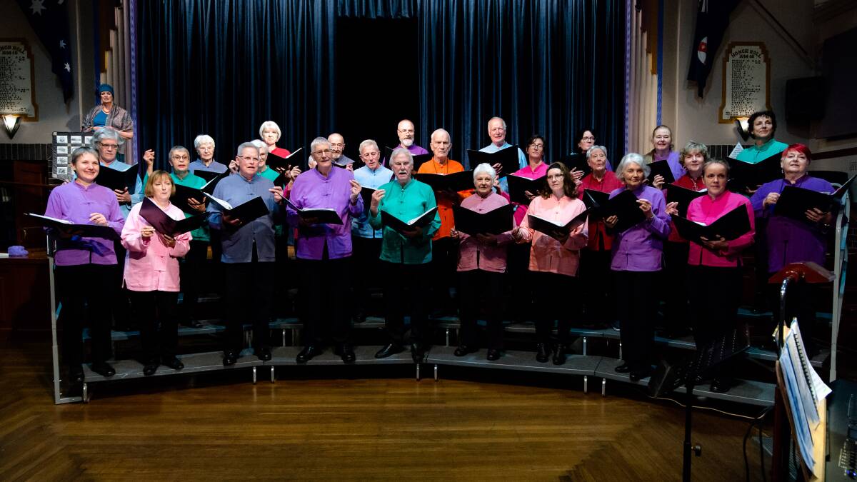 Serendipity: the choir is keen to perform for the first time since the start of the Covid pandemic. Photo supplied