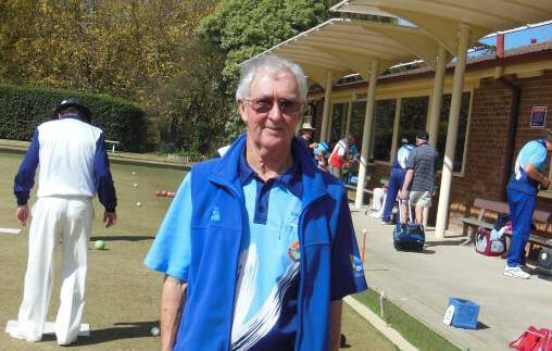 Skipper Robin Staples has plenty to smile about following success in the recent match of the day at Bowral Bowling Club. Photo file