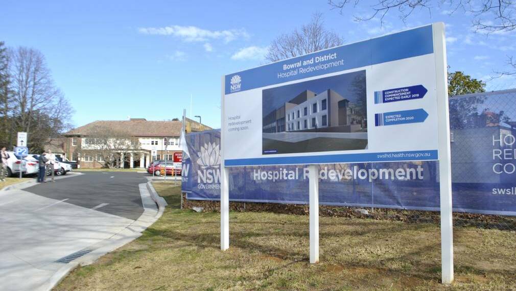 Visiting hours have increased at Bowral and District Hospital. 