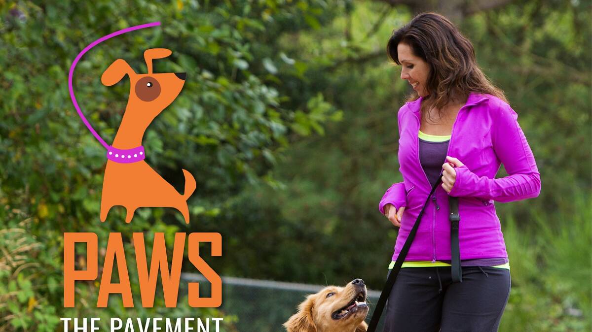 Grab your four legged walking buddy and get walking for the Paws the Pavement challenge