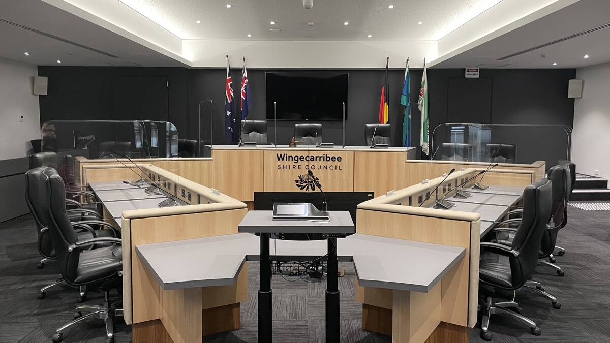 Wingecarribee Shire Council Chambers. Photo: file
