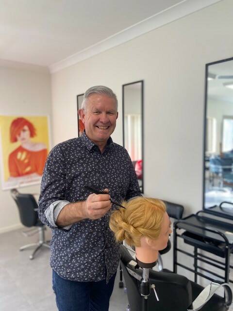 HAIR APPARENT: TAFE NSW Moss Vale hairdressing and barbering teacher Mark Cole will bring his extensive industry experience to training local apprentices from 2023. Picture supplied.
