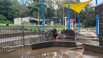 The pool has been non operational since mid-2021 and did not open for the 2022 swim season. Picture: Supplied.