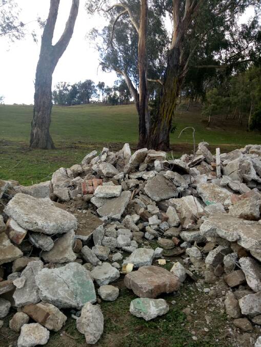 Dirty deeds: Several residents in villages across the Highlands have experienced illegally dumped earthworks on their properties. Photo: Wingecarribee Shire Council. 