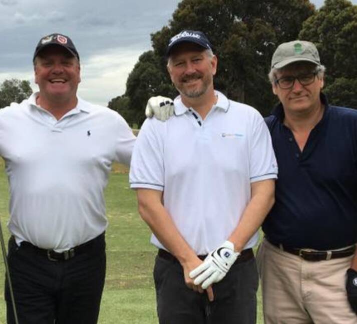 The Longest Day: Apricity Finances raised more than $10,000 for the Cancer Council. CEO Lindon Toll is pictured centre. Photo: supplied. 