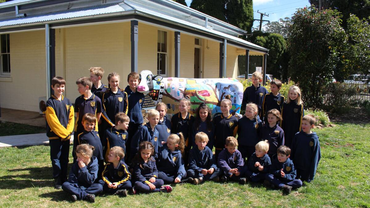 Kangaloon Public School was named the overall winners of the Picasso Cows. Photos: Vera Demertzis