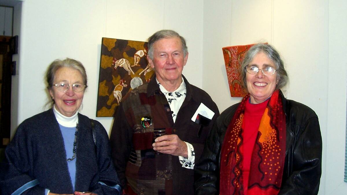 Helen Tranter, David Tranter and Sally Waterford. Picture: Supplied.