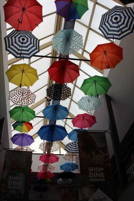 Don't forget to look up when you visit Springett's Arcade during Tulip Time. Photo Vera Demertzis.