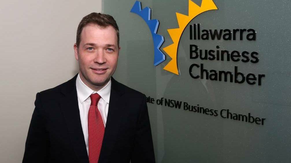 Executive director of the Illawarra Business Chamber Adam Zarth. Photo: Greg Ellis
