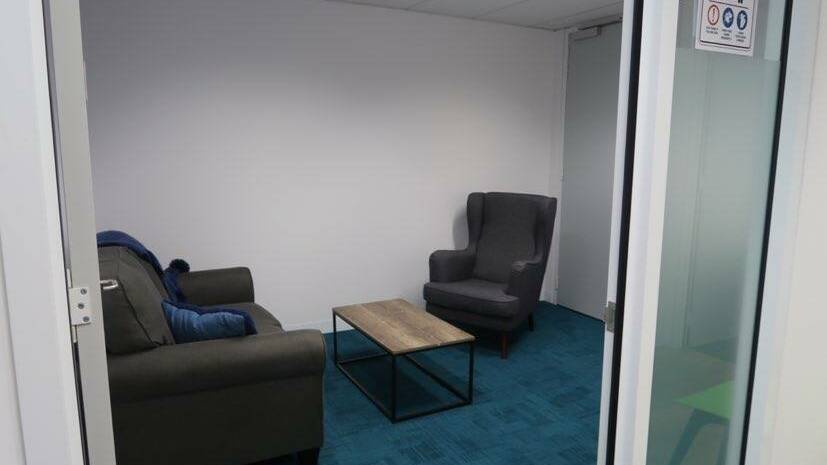 Bigger and Brighter: A new consultation room at the new ReFrame location. 