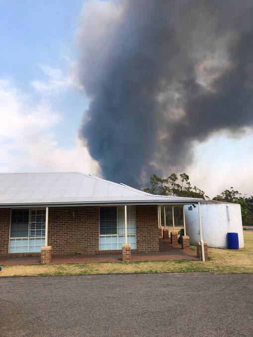 A property under threat in Balmoral. Photo: supplied. 