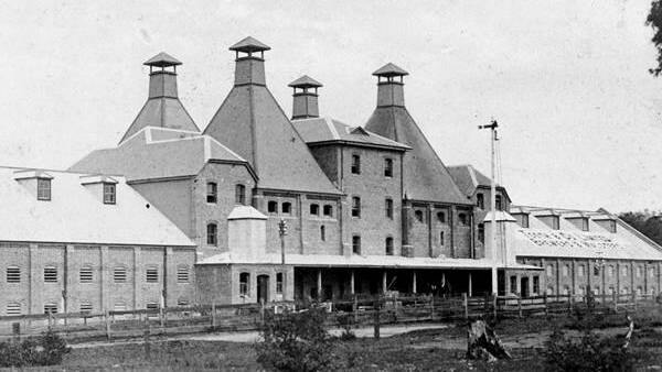 The Mittagong Maltings in its former glory. Photo: Berrima District Historical and Family History Society