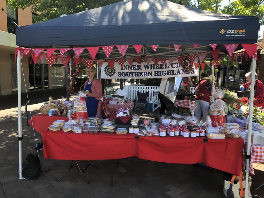 Christmas spirit: The Inner Wheel club will have a stall with plenty of goodies to help raise money for the National Braille Music Camp. Photo: Supplied.