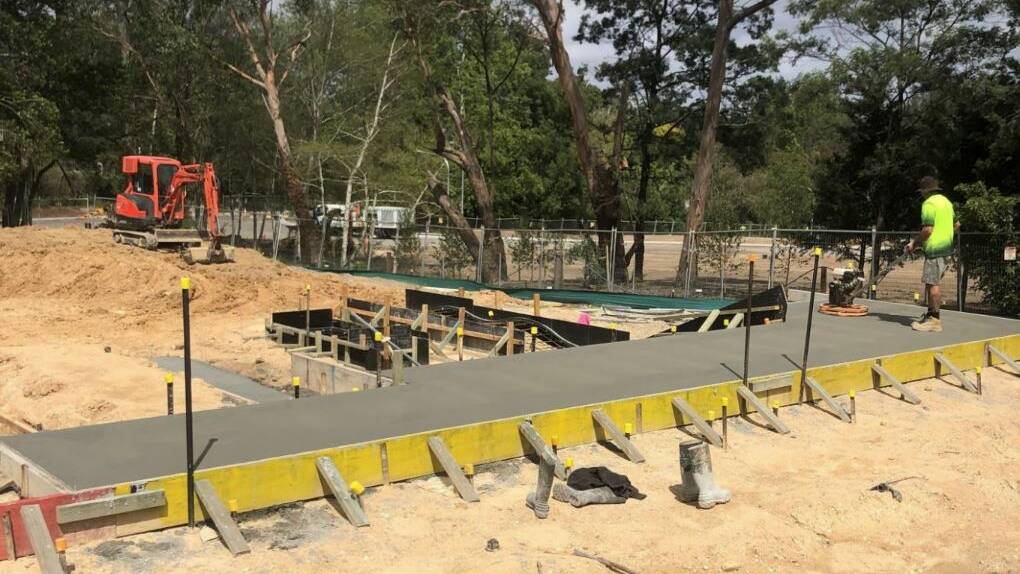 Construction recommences on Bundanoon Skate Park