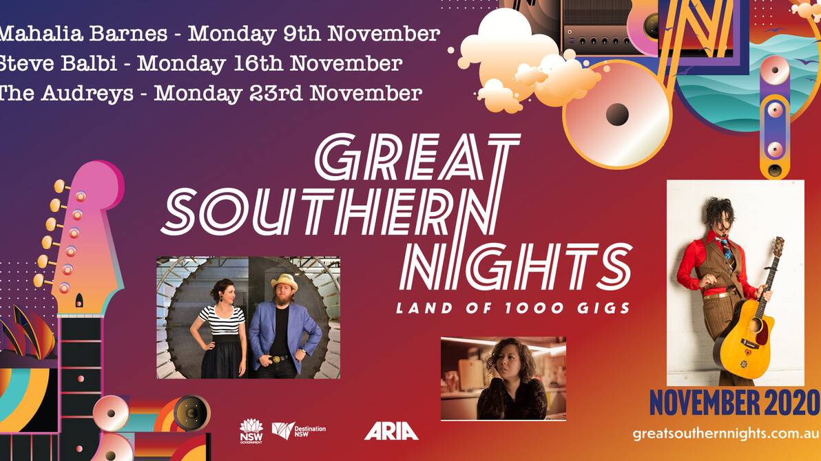 Great southern night gigs to liven up your Monday night
