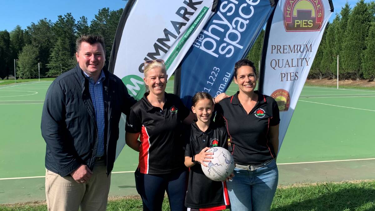 Netball courts benefit from community fund