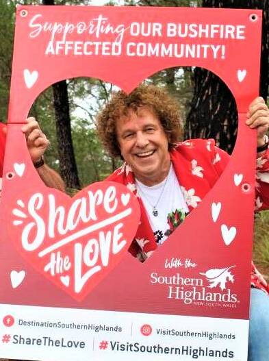 For two shows only: Leo Sayer will make you feel like dancing at The Loch. Photo: Southern Highland News.