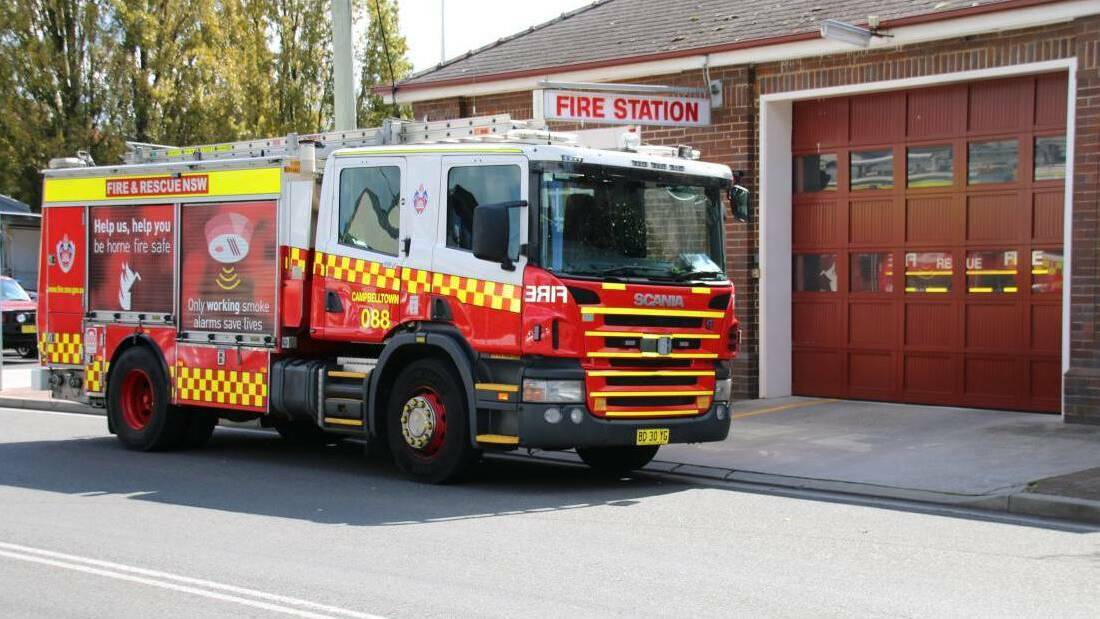 Fire on Suttor Road, Moss Vale