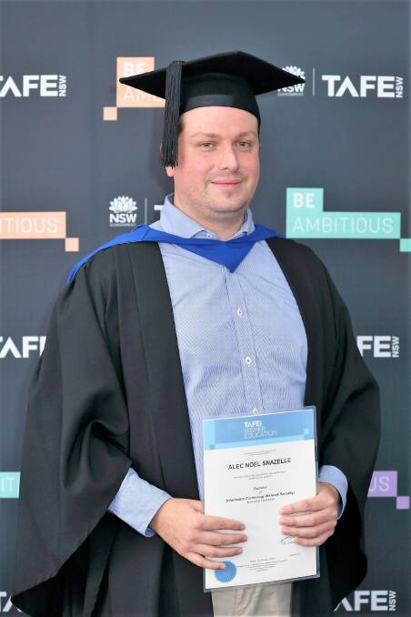 'Grabbing the bull by the horns'as former Bowral man graduates from TAFE