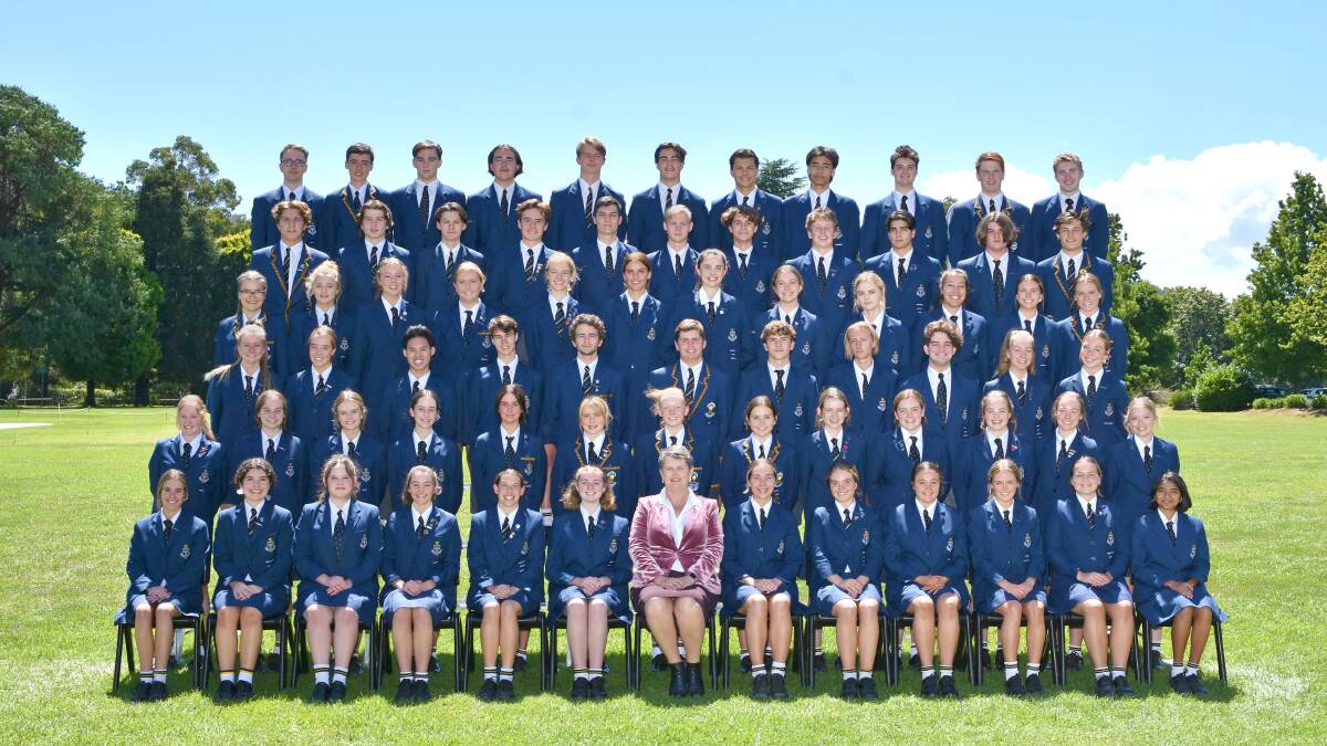 Oxley College, Year 12 Class of 2021. Photo: Supplied.