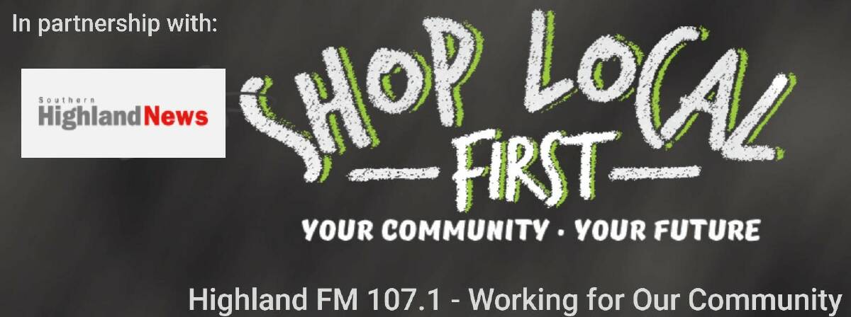 Support the Highlands business owners and shop local first