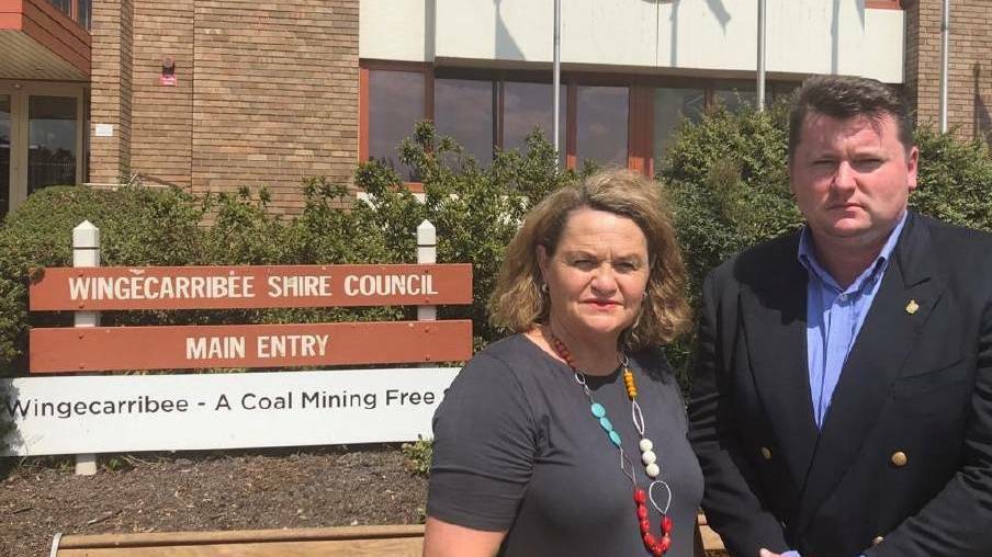 Goulburn MP Wendy Tuckerman and Wollondilly MP Nathaniel Smith. Photo: file
