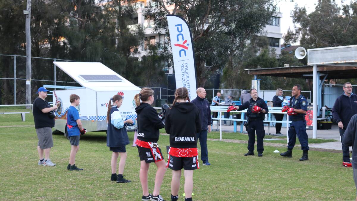 Police have launched the third term for PCYC youth programs. Photo: supplied.
