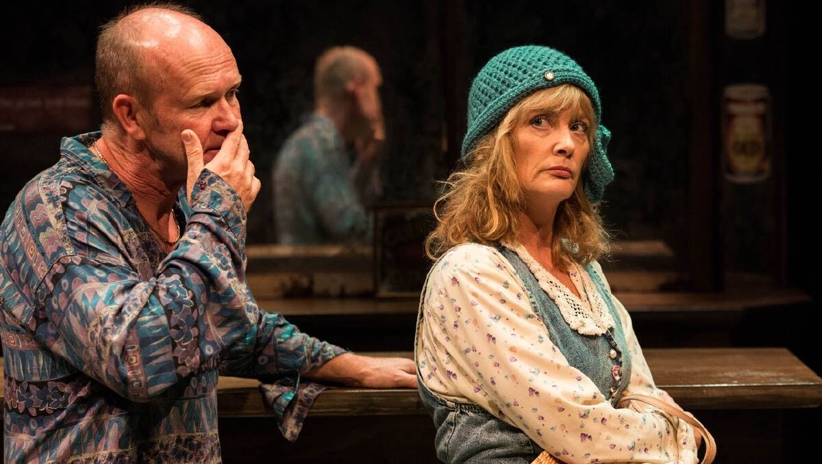 PLAY: Brian Meegan and Kate Raison star in the upcoming production, Two.