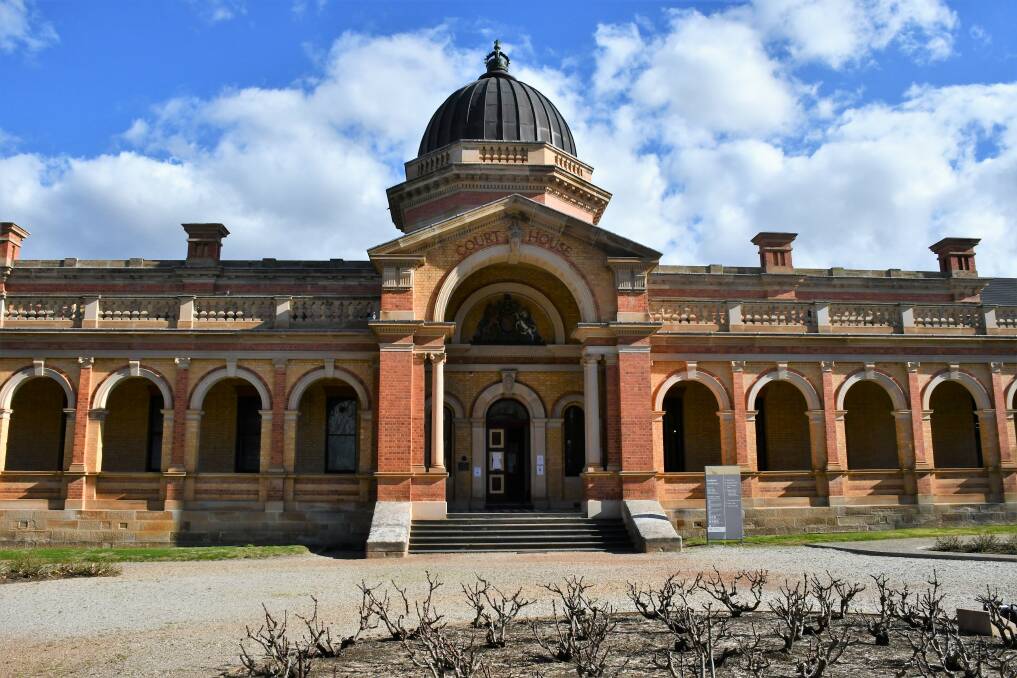 The man appeared before Goulburn Courthouse on August 18. Photo: Hannah Neale
