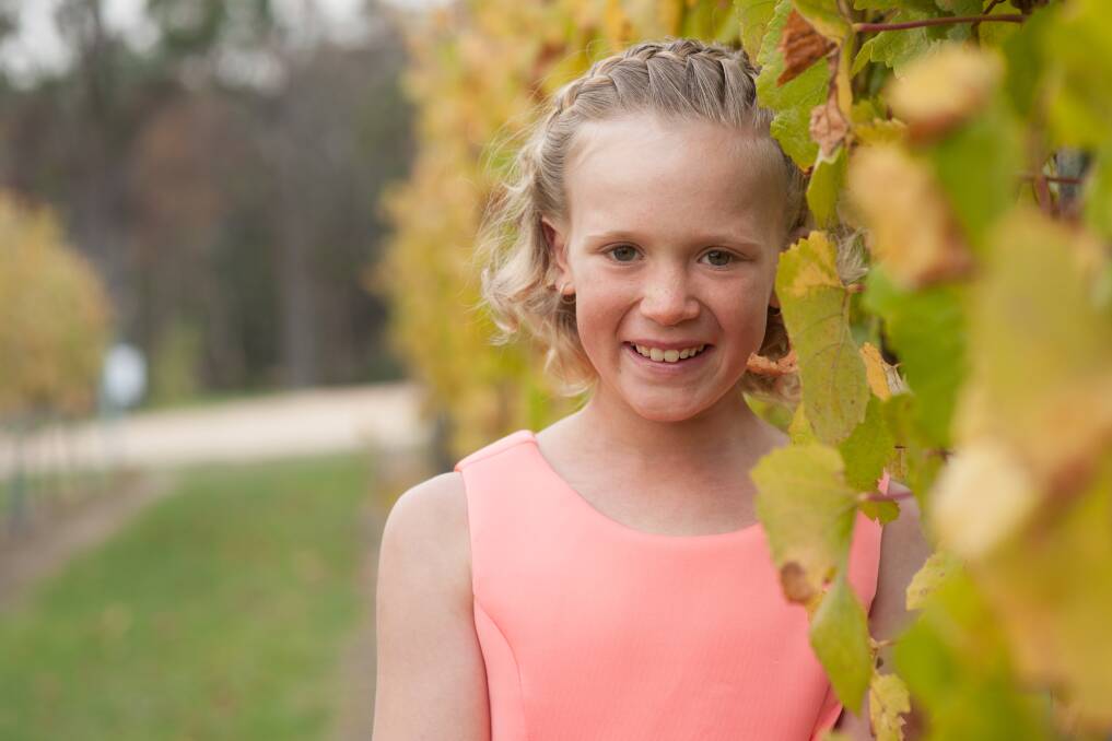 SUPERHERO: Mackenzie is the ambassador for Dare for a Cure. Photo: supplied. 