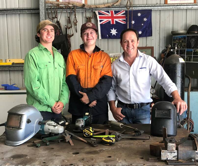TRADE DYNASTY: Nicholas, Lucas and Martin Temporali, as well as Martin's father Ted, have all started their careers as welders/metal fabricators and learned their trade at TAFE NSW Moss Vale.