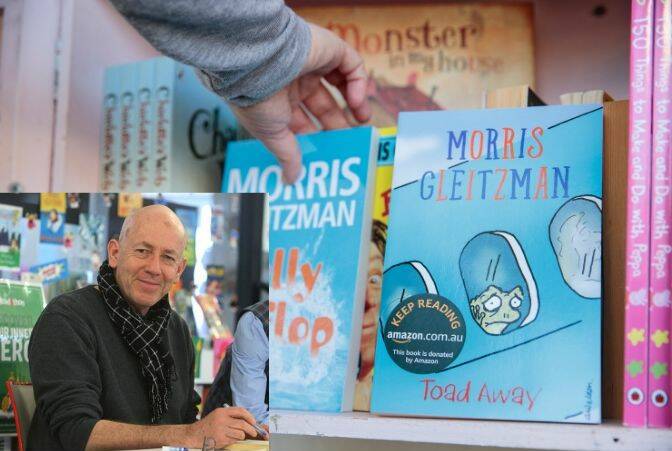 BOOKS: Berrima Public School will receive a donation from Amazon Australia with Children's Laureate Morris Gleitzman. Photo: file