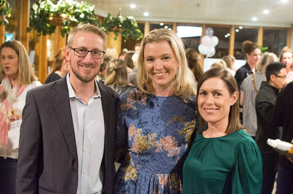 AWARENESS: Sophie Caroll (middle) at the women's health event. Photo: Mindy Hindmarsh