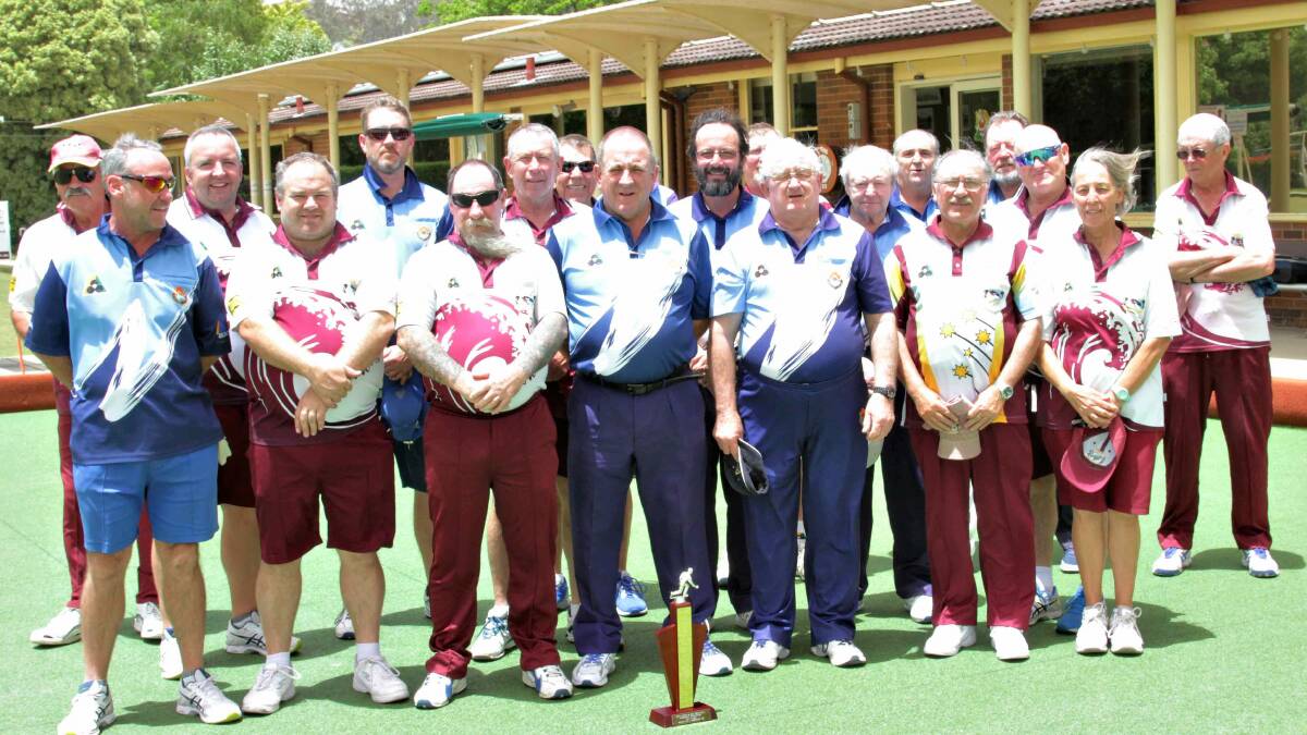 Bowlers from Bowral and Robertson contested the Crowe/ Brenning trophy over the weekend. Photo: supplied