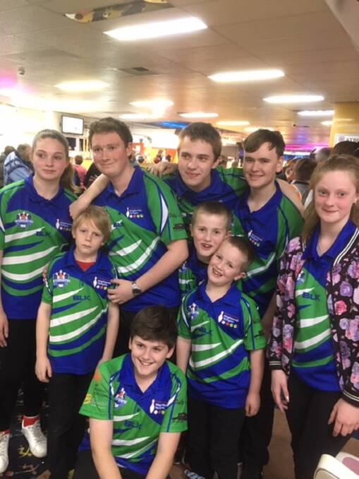 FINALS BOUND: Highlands Tenpin Bowling junior teams secured a spot in the Junior Intercentre Shield 2018 finals. Photo: supplied