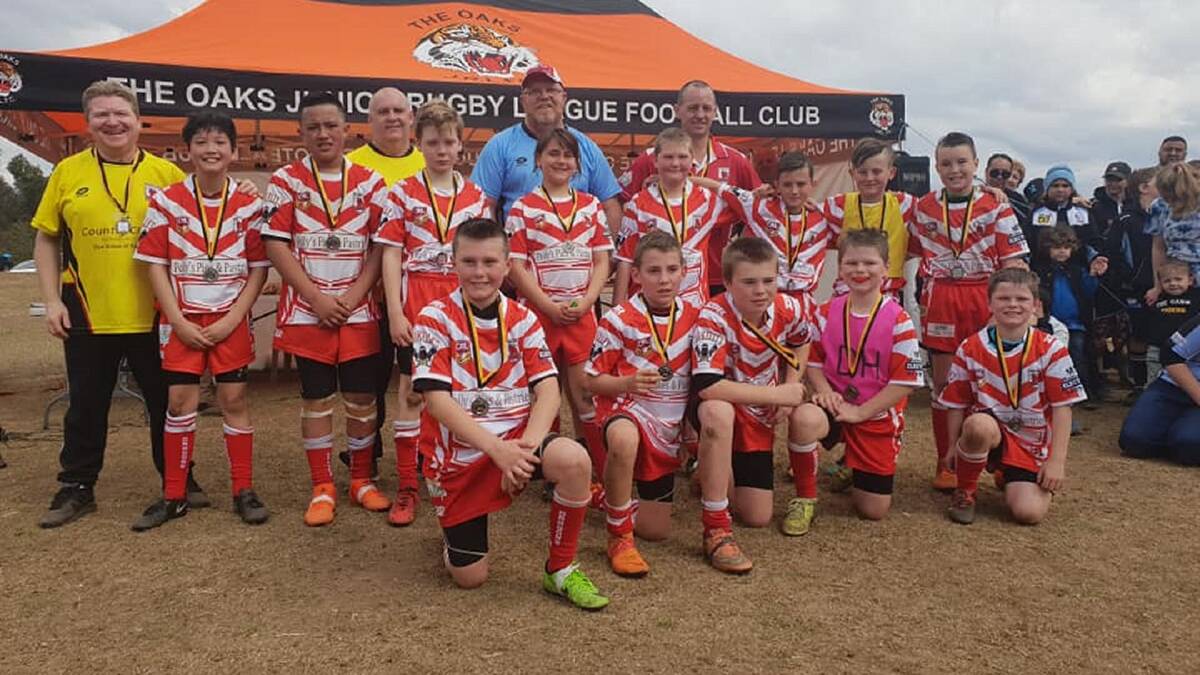 GRAND FINALISTS: Moss Vale under-11s finished runners up in the 2018 Group 6 competition after a narrow loss against Warragamba. Photo: supplied
