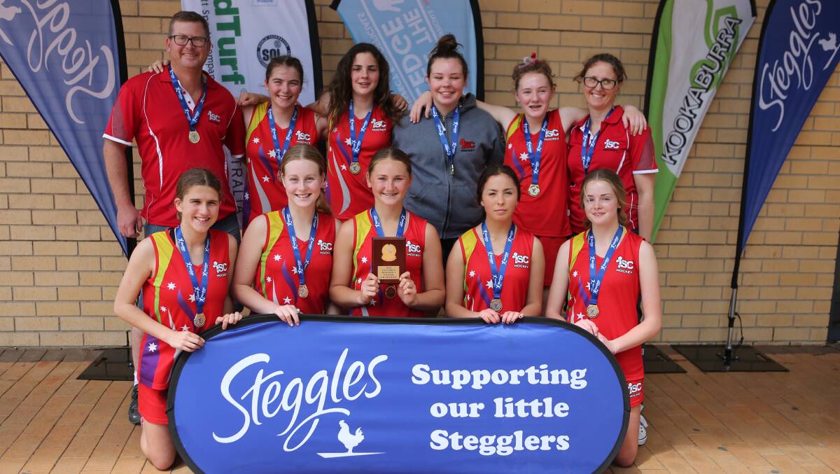 The Illawarra South Coast girls side recently won the the under-15s state indoor title. Photo: Robert Crawford