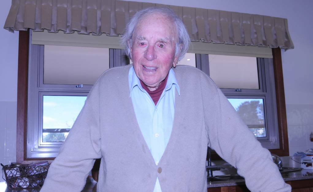 BIRTHDAY CELEBRATIONS:  Well-known Penrose resident Ernie Walker will turn 101 on April 22. Photo: Lauren Strode