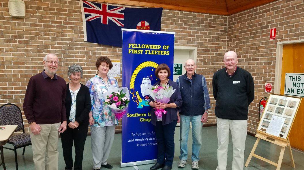 The caretaker committee until the Chapter affairs are finalised: Rob and Gwen Herbert, Wendy Selman, Pamela Cormick, Ted Westwood and Rob Davis. Photo supplied