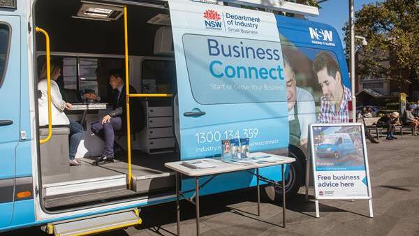 Business Bus making its way into Berrima