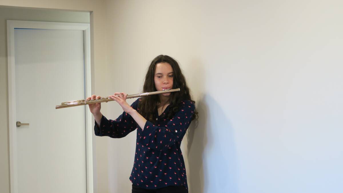 Samantha Roberts took part in the Young Mannheim Symphonists' National Online Winter Academy. Photo supplied