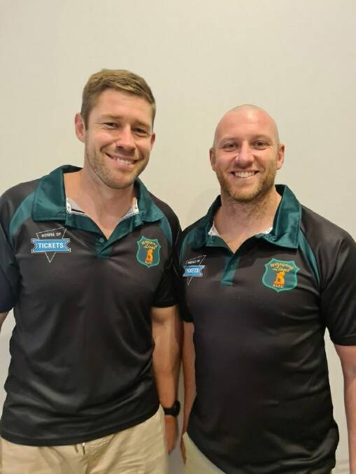Jeremy Latimore and Jimmy Grehan have both signed with Mittagong Lions for 2021. Photo supplied